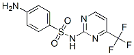 4-Amino-N-[4-(trifluoromethyl)pyrimidin-2-yl]benzenesulfonamide Structure,14288-91-6Structure