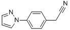 4-[(1H-pyrazol-1-yl)phenyl]acetonitrile Structure,143426-55-5Structure