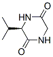 (R)-3-Isopropyl-2,5-piperazinedione Structure,143673-66-9Structure