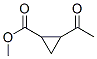 Cyclopropanecarboxylic acid, 2-acetyl-, methyl ester Structure,143955-12-8Structure