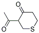 4H-thiopyran-4-one, 3-acetyltetrahydro-(9ci) Structure,144535-06-8Structure