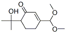 2-Cyclohexen-1-one, 3-(dimethoxymethyl)-6-(1-hydroxy-1-methylethyl)- Structure,144918-16-1Structure