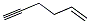 1-Hexen-5-yne Structure,14548-31-3Structure