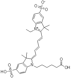 Cy5結(jié)構(gòu)式_146368-11-8結(jié)構(gòu)式