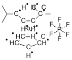 Cyclopentadienyl(p-cymene)ruthenium (ii) hexafluorophosphate, min. 98 Structure,147831-75-2Structure