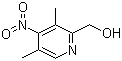 3,5-Dimethyl-2-hydroxymethyl-4-nitropyridine Structure,149082-03-1Structure