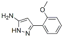 5-(2-Methoxyphenyl)-2H-pyrazol-3-ylamine Structure,149246-82-2Structure