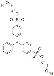 Bis(p-sulfonatophenyl)phenylphosphine dihydrate dipotassium salt Structure,151888-20-9Structure