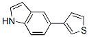 5-(3-Thienyl)-1H-indole Structure,152920-53-1Structure