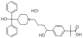 Fexofenadine hydrochloride Structure,153439-40-8Structure