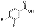 3-fluoro-4-bromobenzoic acid Structure,153556-42-4Structure