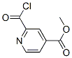 4-Pyridinecarboxylicacid,2-(chlorocarbonyl)-,methylester(9ci) Structure,153559-43-4Structure