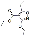 4-Isoxazolecarboxylicacid,3-ethoxy-5-ethyl-,ethylester(9ci) Structure,154229-55-7Structure