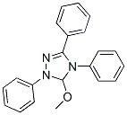 5-Methoxy-1,3,4-triphenyl-4,5-dihydro-1H-1,2,4-triazolin Structure,154643-41-1Structure