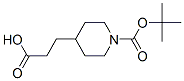 1-Boc-Piperidin-4-ylpropionic acid Structure,154775-43-6Structure