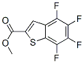 4,5,6,7-Tetrafluoro-benzo[b]thiophene-2-carboxylic acid methyl ester Structure,155167-42-3Structure