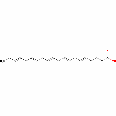 5,8,11,14,17-Eicosapentaenoicacid Structure,1553-41-9Structure