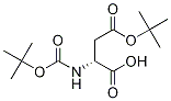 D-aspartic acid, n-[(1,1-dimethylethoxy)carbonyl]-, 4-(1,1-dimethylethyl) ester Structure,155542-33-9Structure