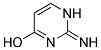 4-Pyrimidinol, 1,2-dihydro-2-imino-(9ci) Structure,155831-93-9Structure