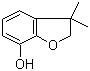 呋喃酚結構式_1563-38-8結構式