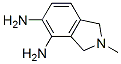 1H-isoindole-4,5-diamine, 2,3-dihydro-2-methyl- Structure,156694-49-4Structure