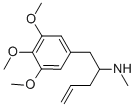 N-methyl-1-(3,4,5-trimethoxyphenyl)-4-penten-2-amine Structure,15686-23-4Structure