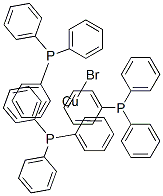 Bromotris(triphenylphosphine)copper(i)& Structure,15709-74-7Structure