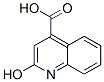 2-Hydroxy-4-quinolincarboxylic acid Structure,15733-89-8Structure