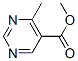 4-Methylpyrimidine-5-carboxylic acid methyl ester Structure,157335-94-9Structure