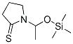 2-Pyrrolidinethione, 1-[1-[(trimethylsilyl)oxy]ethyl]- Structure,157439-40-2Structure