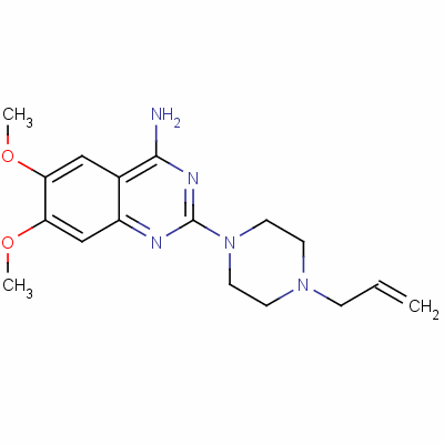 喹唑嗪結構式_15793-38-1結構式