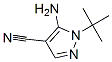 5-Amino-1-(t-butyl)pyrazole-4-carbonitrile Structure,158001-28-6Structure