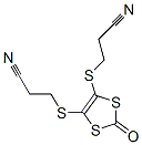 4,5-Bis(2-cyanoethylthio)-1,3-dithiol-2-one Structure,158871-28-4Structure