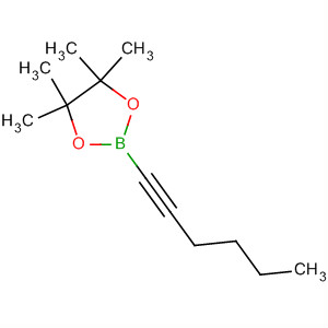 2-(Hex-1-ynyl)-4,4,5,5-tetramethyl-1,3,2-dioxaborolane Structure,159087-40-8Structure