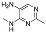 4,5-Pyrimidinediamine, n4,2-dimethyl-(9ci) Structure,15996-50-6Structure