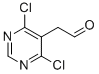 5-Acetaldehydeyl-4,6-dichloropyrimidine Structure,16019-33-3Structure