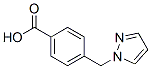 4-(1H-pyrazol-1-ylmethyl)benzoic acid Structure,160388-53-4Structure