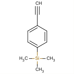 4-(Trimethylsilyl)phenylacetylene Structure,16116-92-0Structure