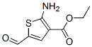 3-Thiophenecarboxylicacid,2-amino-5-formyl-,ethylester(9ci) Structure,161327-59-9Structure