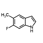 1H-indole,6-fluoro-5-methyl-(9ci) Structure,162100-95-0Structure