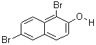 1,6-Dibromo-2-naphthol Structure,16239-18-2Structure