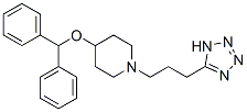 4-(Diphenylmethoxy)-1-[3-(1H-tetrazol-5-yl)propyl]-piperidine Structure,162641-16-9Structure