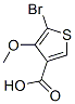 5-Bromo-4-methoxythiophene-3-carboxylic acid Structure,162848-23-9Structure