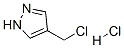 4-(Chloromethyl)-1H-pyrazole hydrochloride Structure,163008-98-8Structure