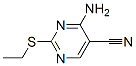 5-Cyano-4-amino-2-ethylsulfanylpyrimidine Structure,16462-29-6Structure