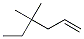 4,4-Dimethyl-1-hexene Structure,1647-08-1Structure