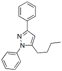 5-Butyl-1,3-diphenyl-1H-pyrazole Structure,16492-64-1Structure