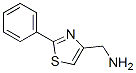 (2-Phenyl-1,3-thiazol-4-yl)methylamine Structure,165736-03-8Structure