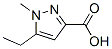 5-Ethyl-1-methyl-1H-pyrazole-3-carboxylic acid Structure,165744-15-0Structure