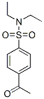 4-Acetyl-N,N-diethyl-benzenesulfonamide Structure,1658-97-5Structure